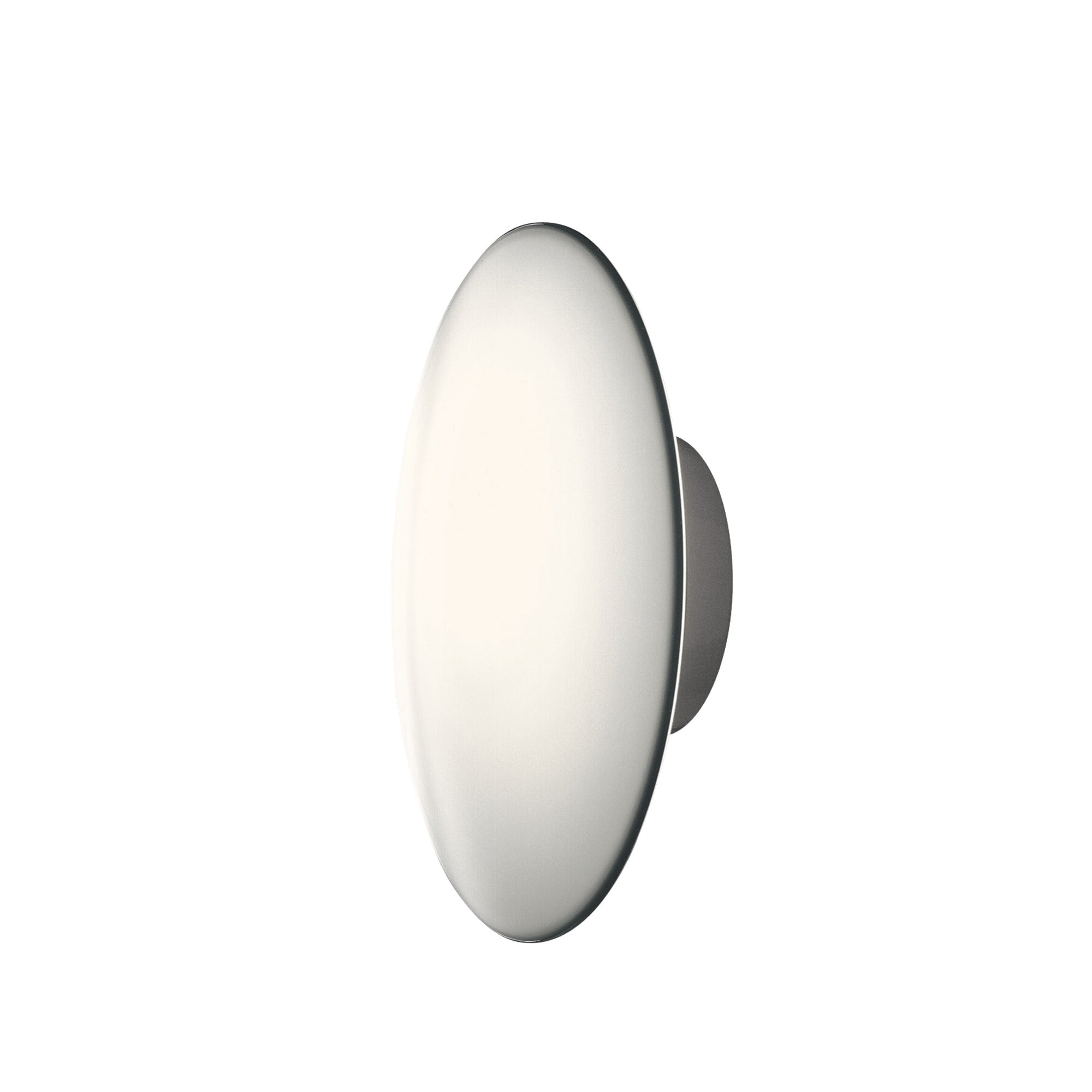 smuk enkel arne jacobsen lampe i hvid opal