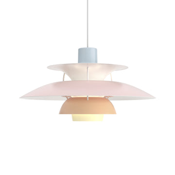 PH 5 500 Pastel blue/rose/peach