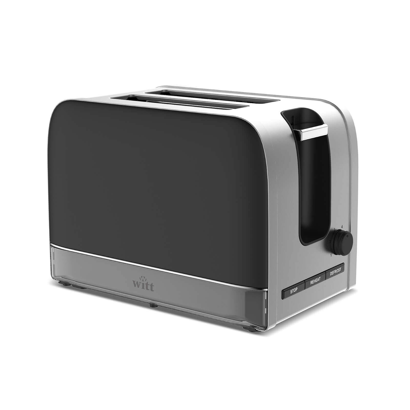 Witt WCT800B Classic Toaster (sort) billede 5