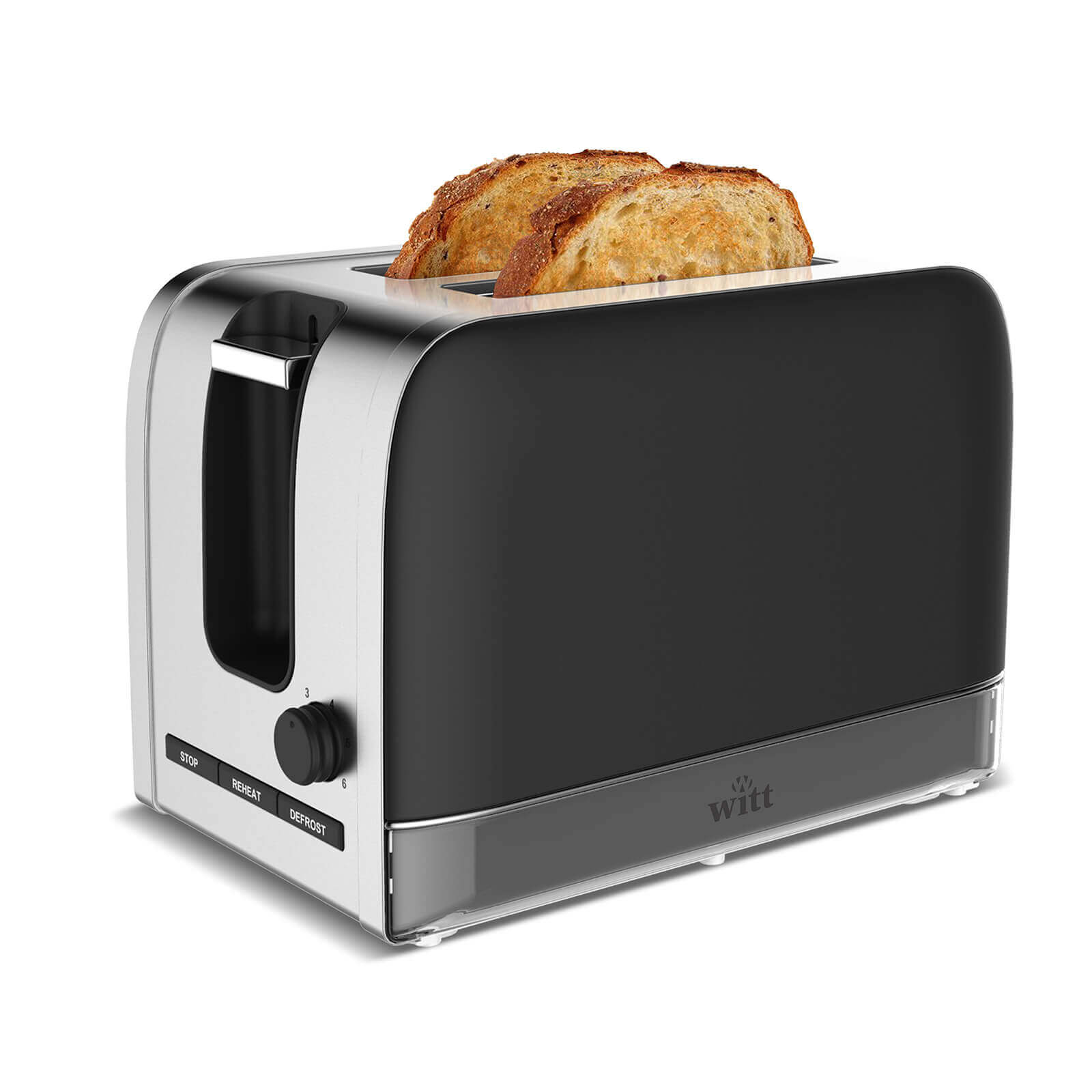 Witt WCT800B Classic Toaster (sort) billede 6