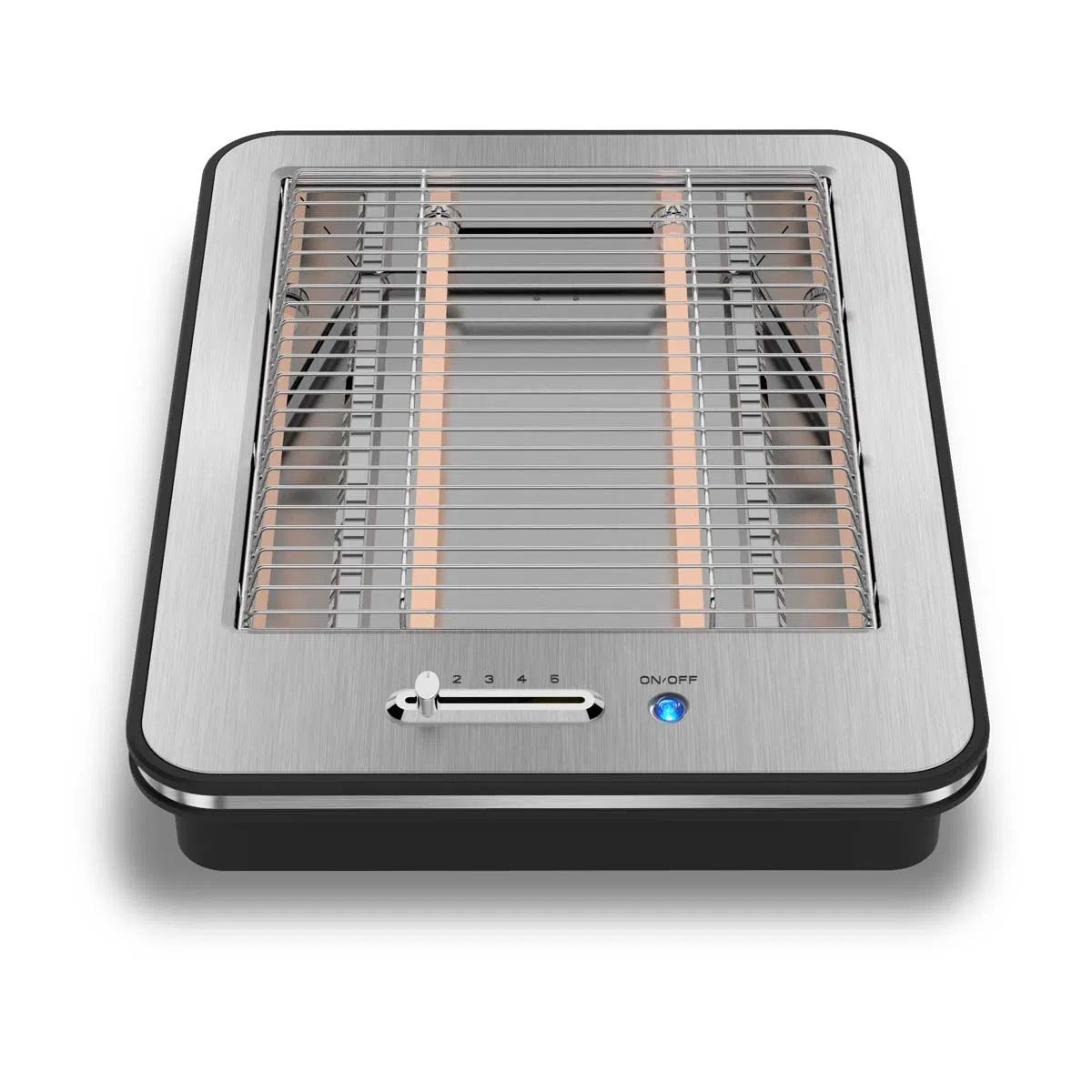Witt Classic Flat Toaster i børstet stål