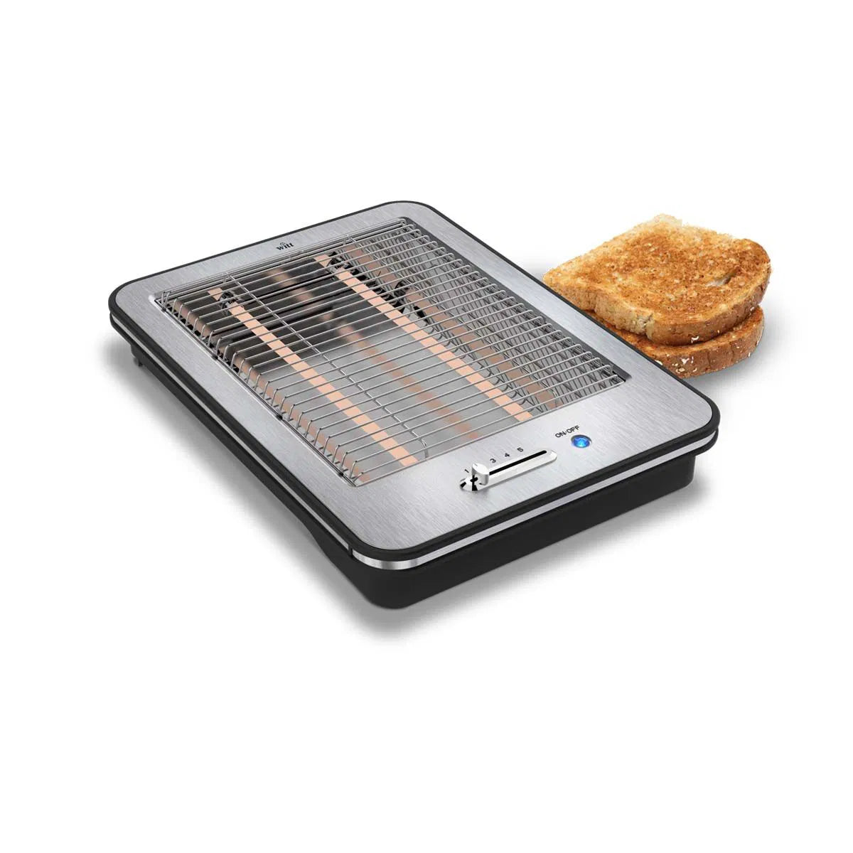 Witt Classic Flat Toaster i børstet stål alternativ