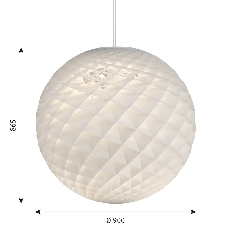 Patera Ø 900 Hvid