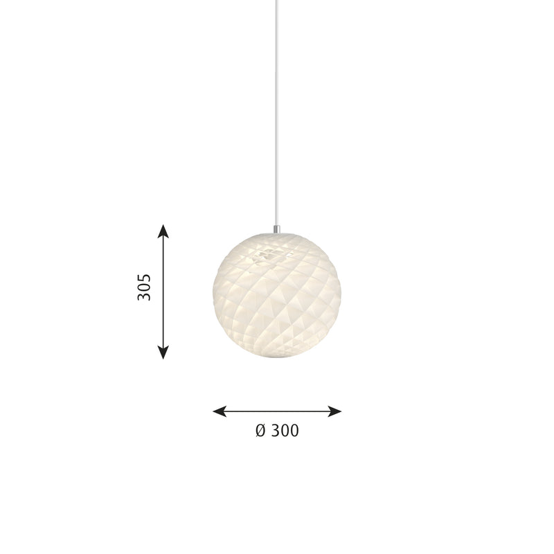 Patera Ø 300 Hvid