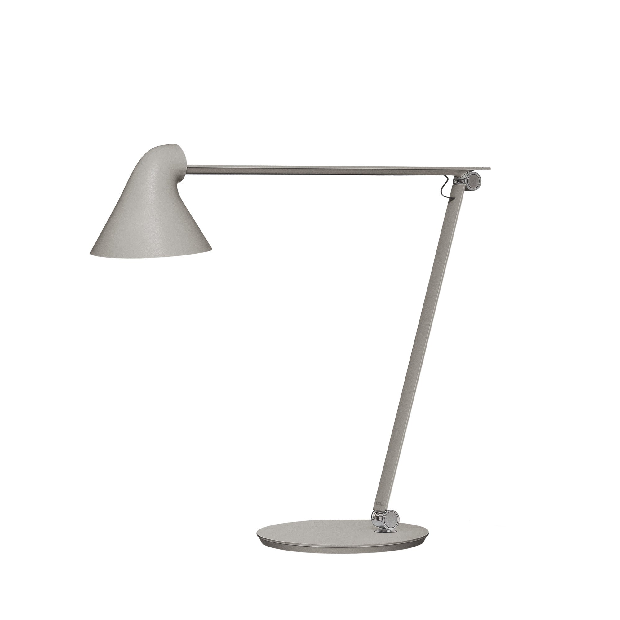 NJP Bordlampe LED 2700K  Lys alu grå