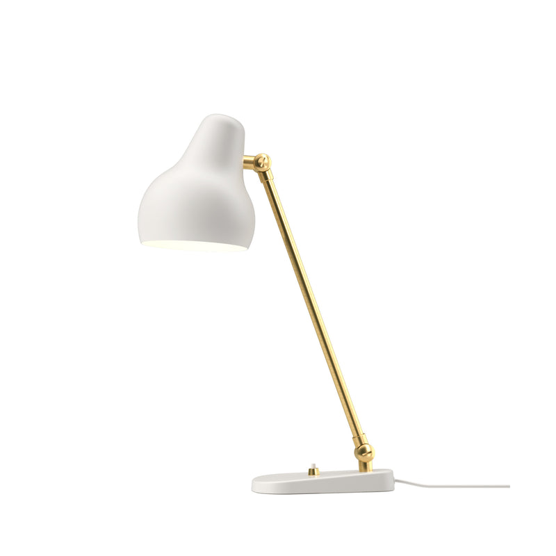 VL 38 hvid bordlampe fra Louis Poulsen