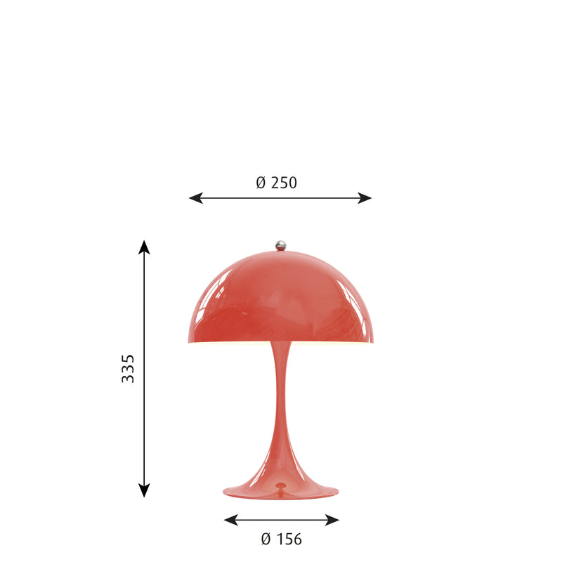 Panthella Bord 250 Koral