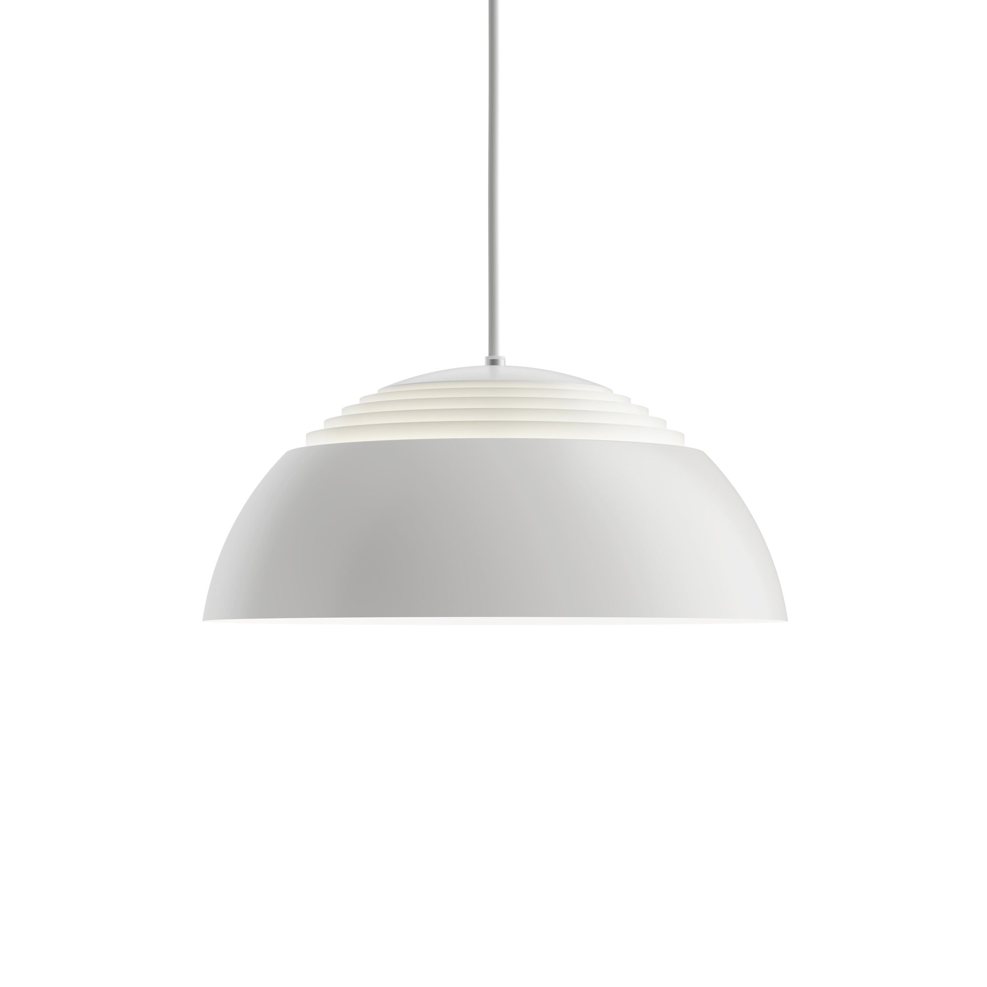 Hvid AJ Royal pendel lampe fra Louis Poulsen