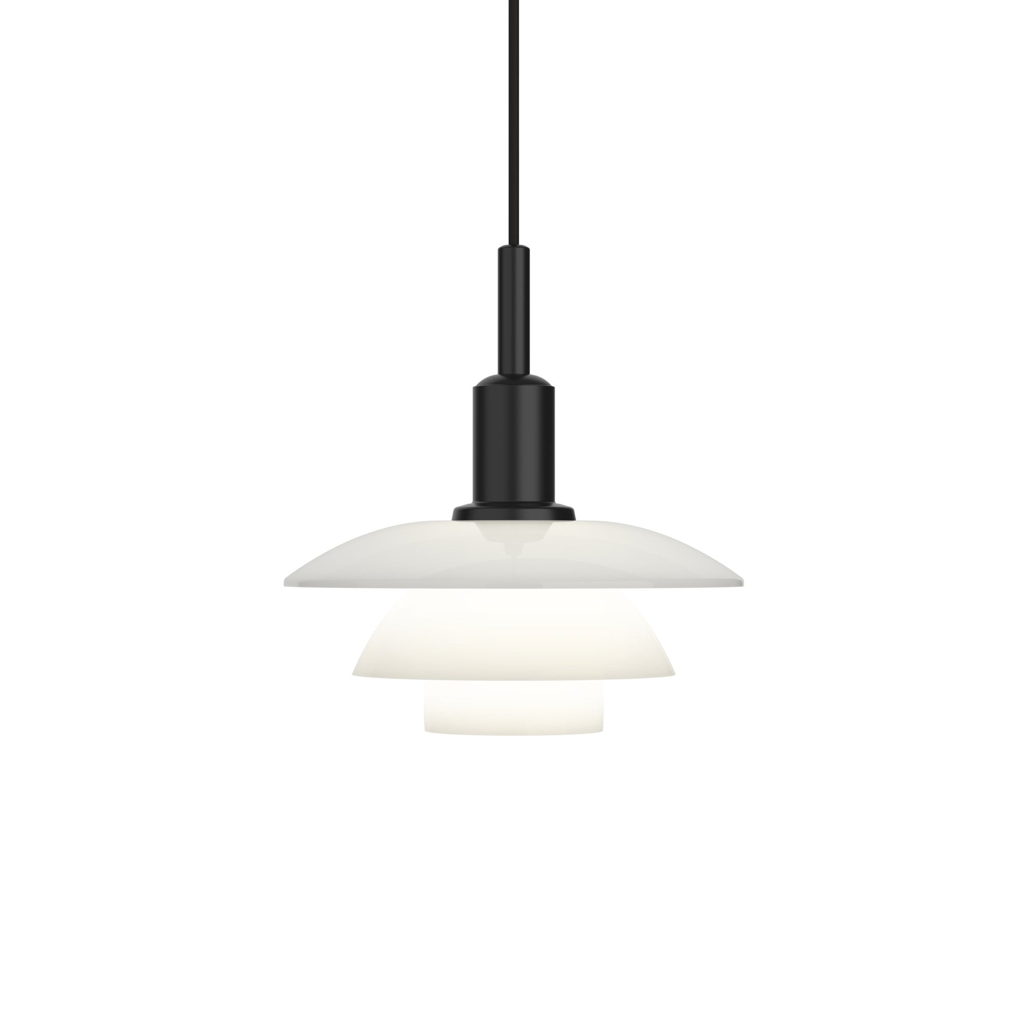 PH 3/3 Pendel Hvidt Opalt Glas