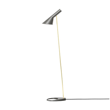 Louis Poulsen AJ Gulvlampe Messing/Warm Grey