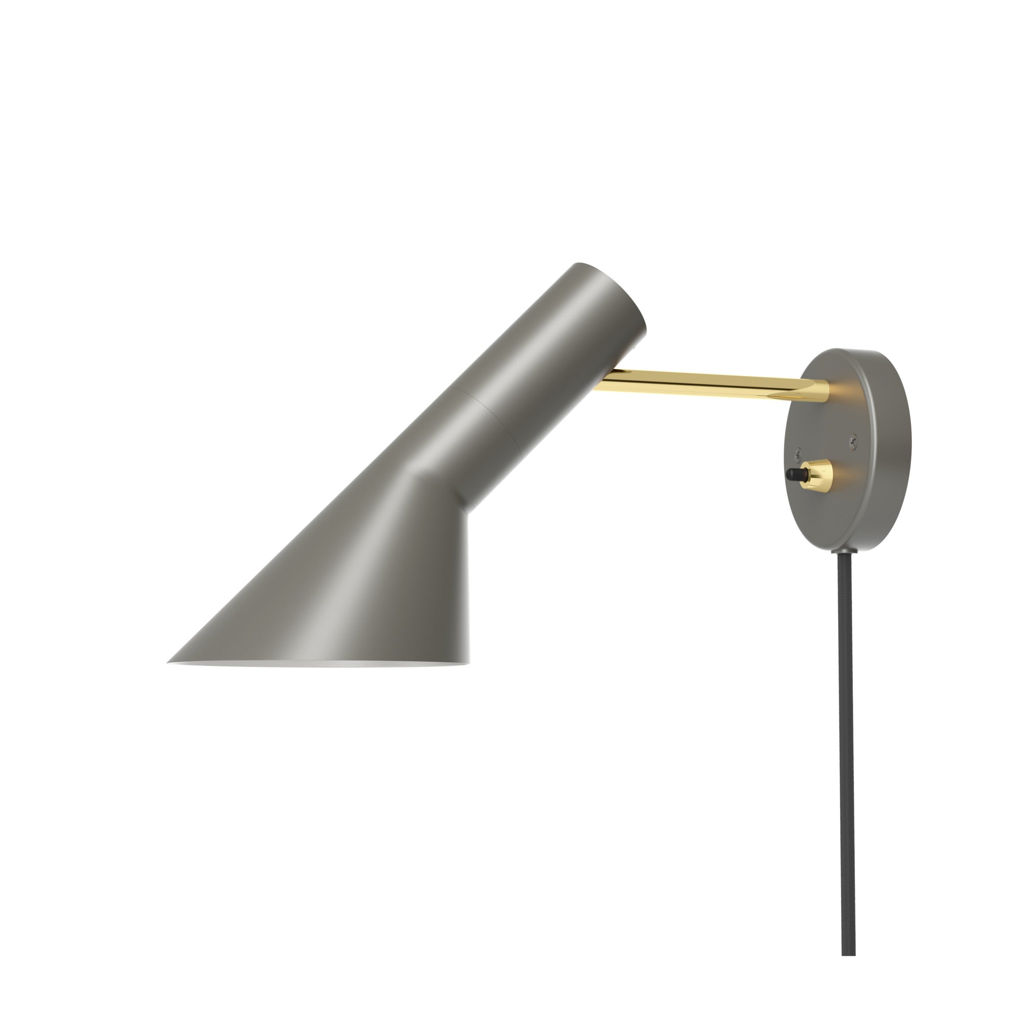 Louis Poulsen AJ Væglampe Messing/Warm Grey