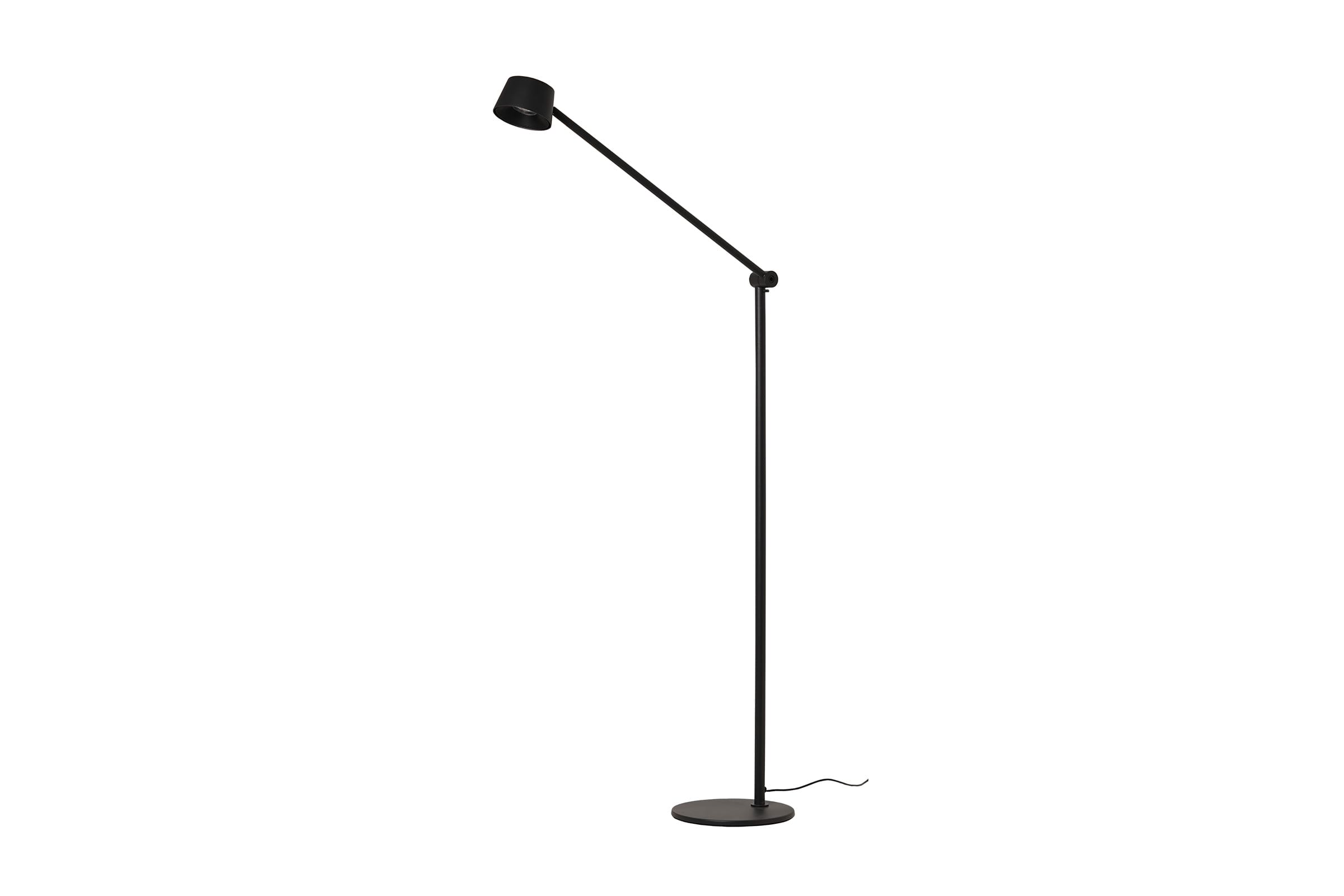 Direction F1 sort LED gulvlampe