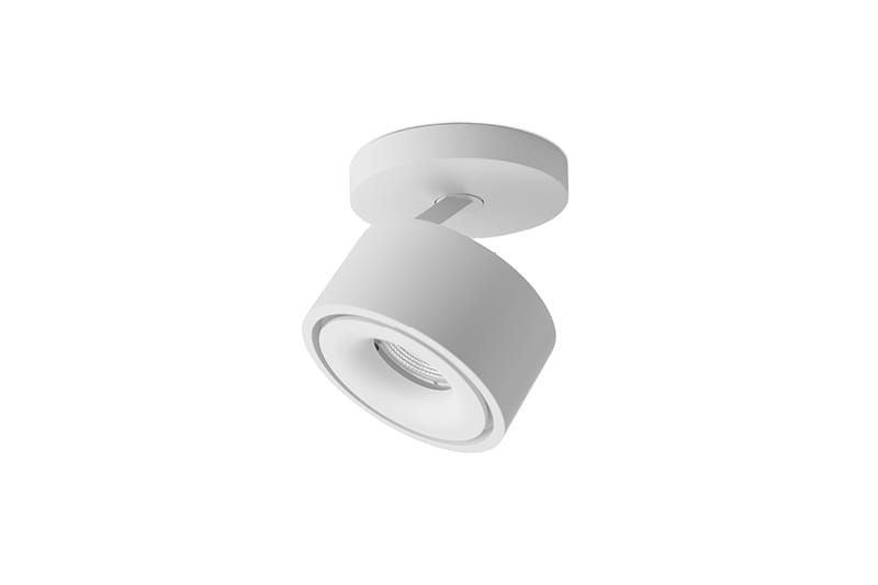 Den æstetiske Easy Braccio Mini W84 LED i Hvid hængt op på loftet