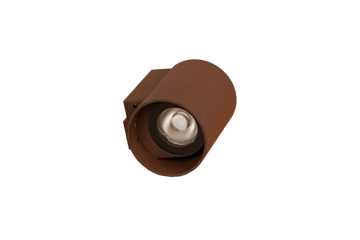 Tubus Outdoor W108 rust LED Down udendørslampe med IP65