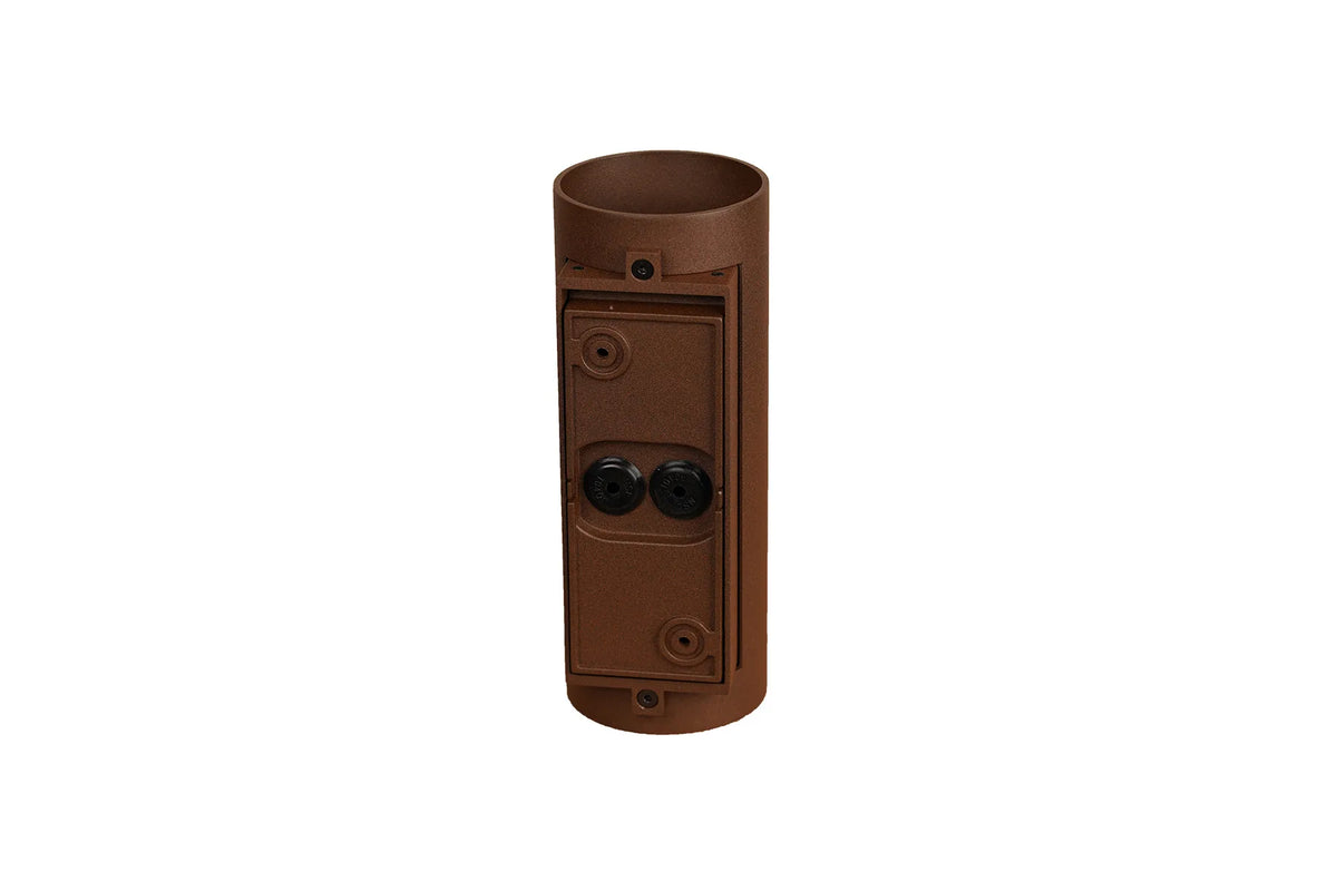 Tubus Outdoor W212 rust LED Up/Down udendørslampe med IP65