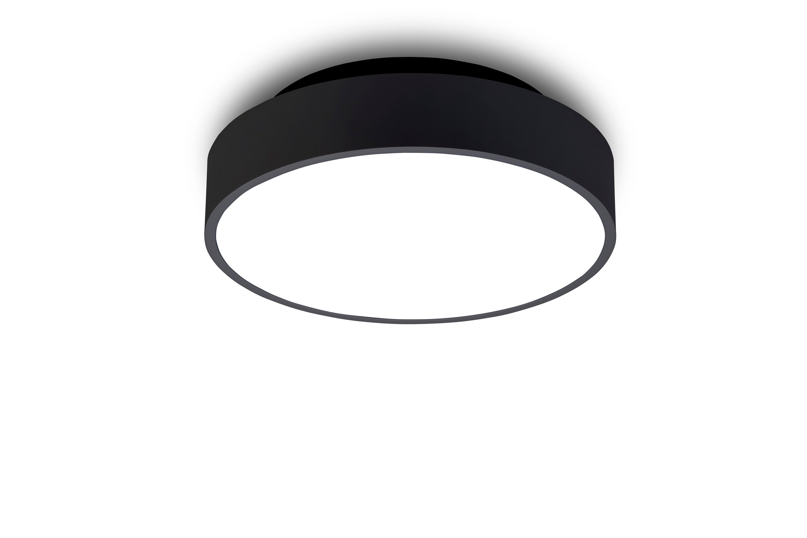 Antidark's elegante Luna C260 Plafond LED 2700K i Sort