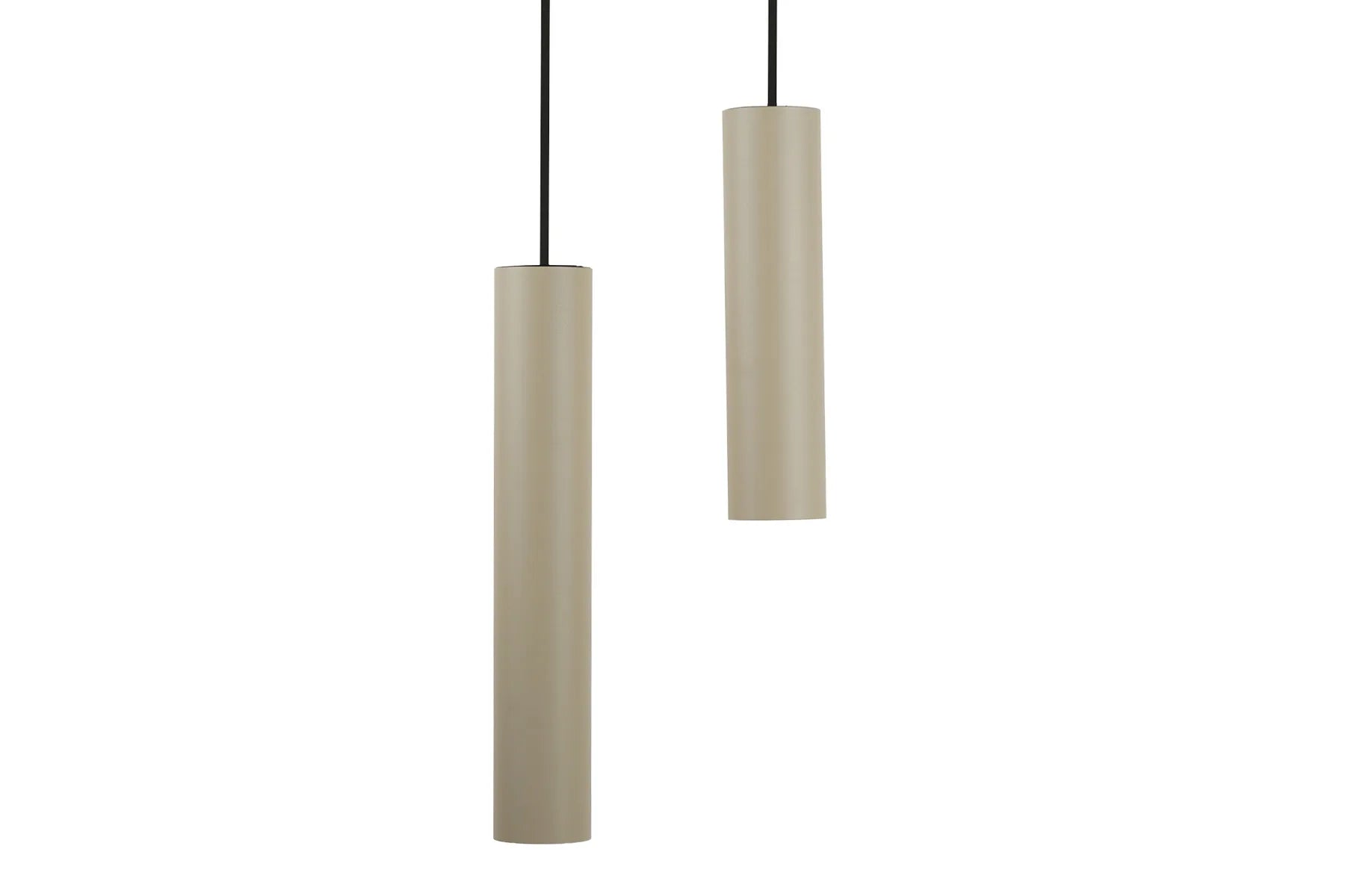 Zoomet helt ind på den unikke designet Tube Flex Pendel L35 i Beige