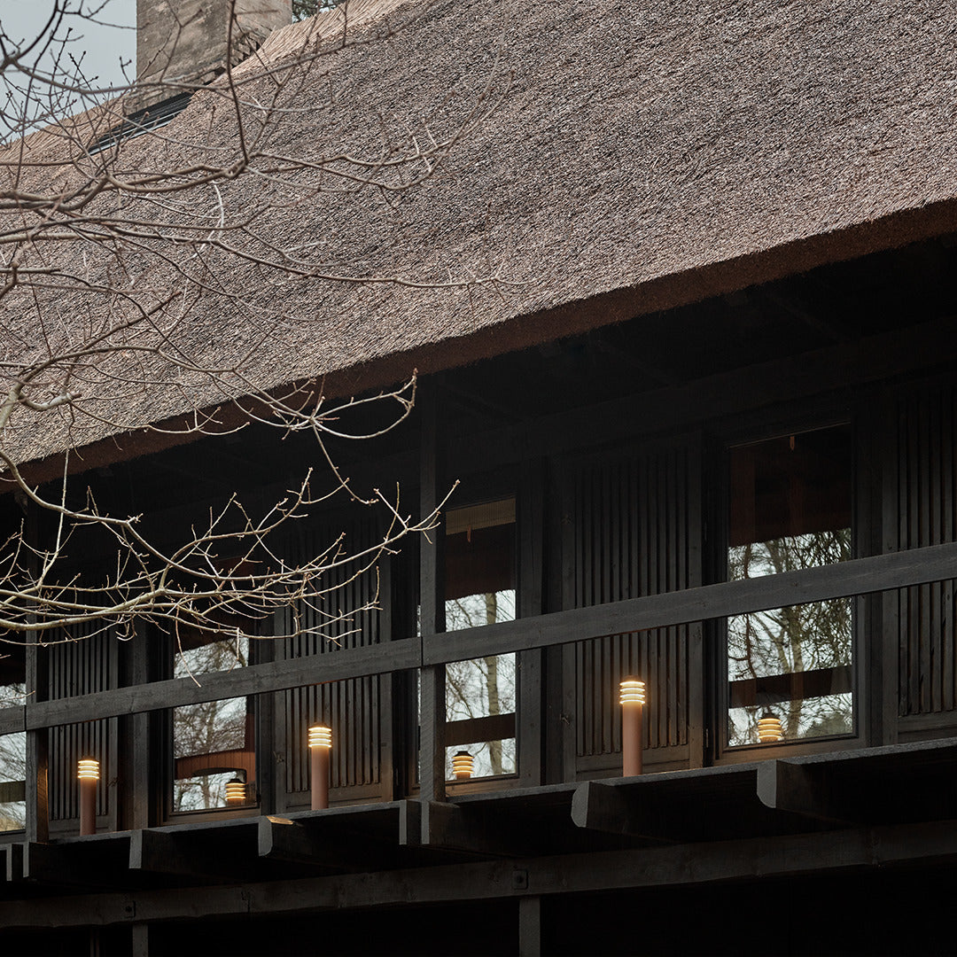 Bysted Garden Pullert Lang Anker u Adapter LED 14W 2700K Corten udendørs