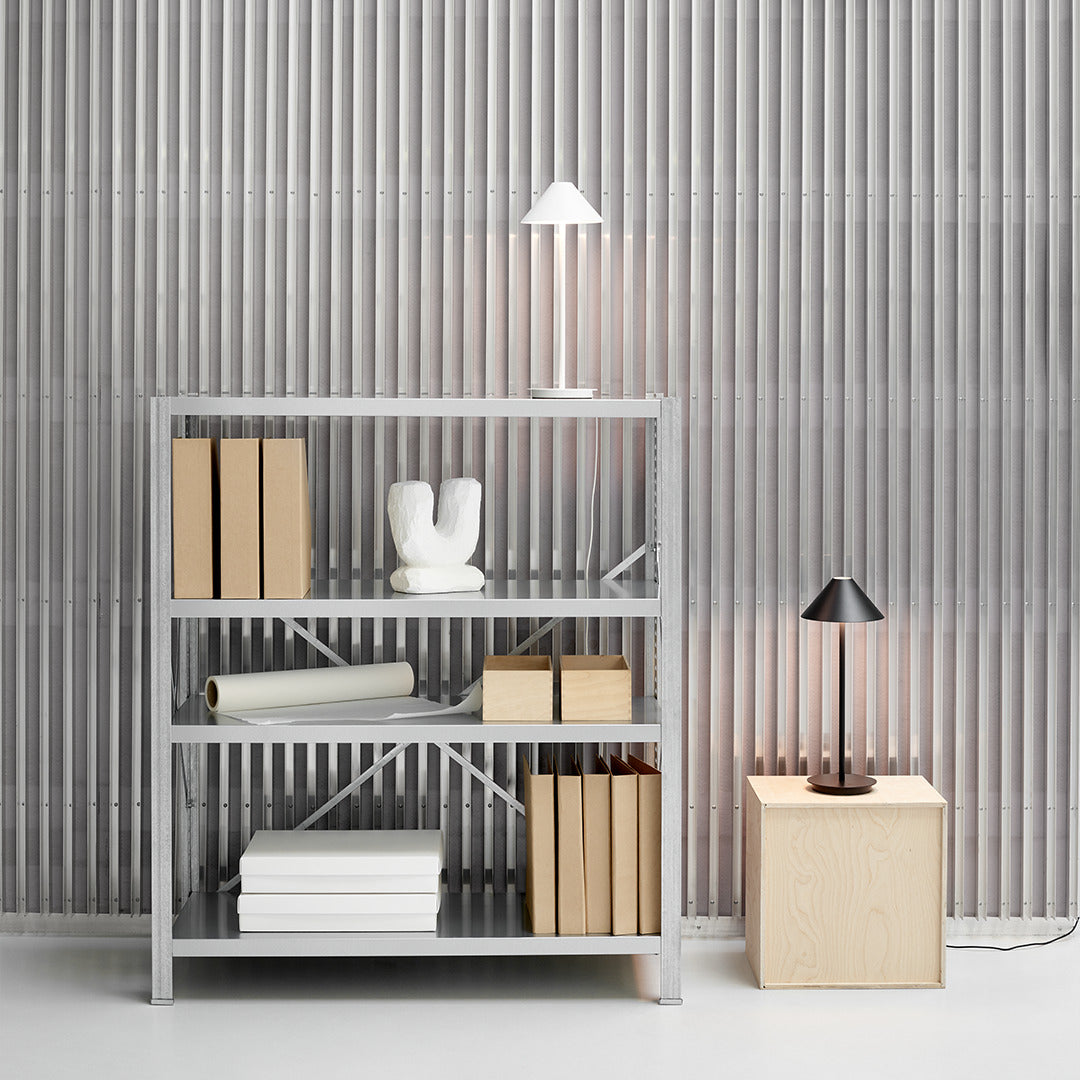 Keglen 175 sort LED bordlampe m fod