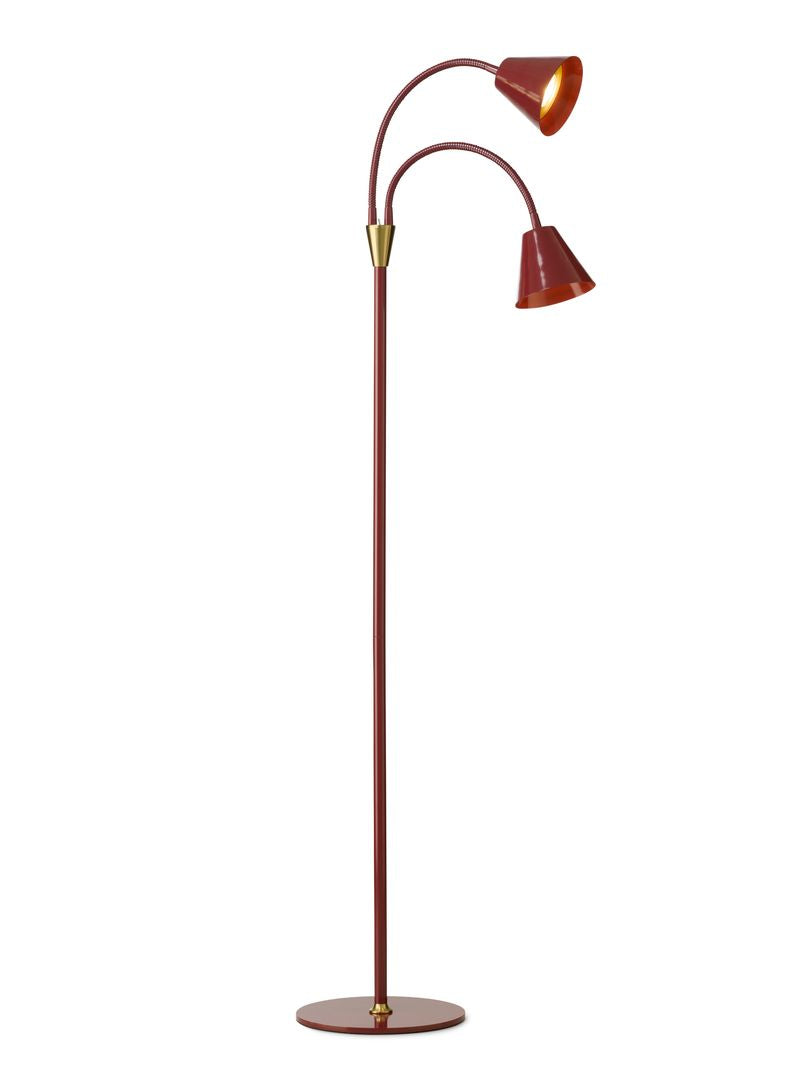 Hygge 2-arm Gulvlampe Merlot