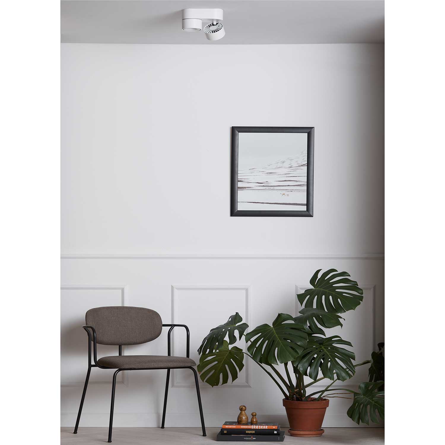 LOOM Design Aim double spot hvid