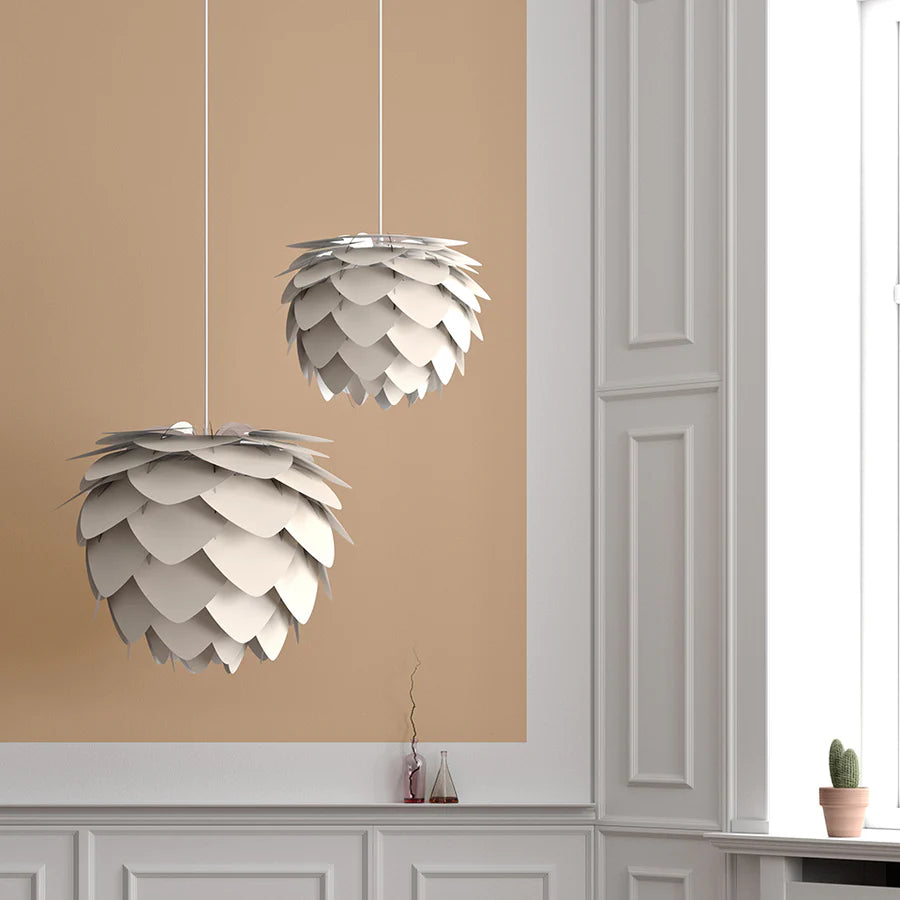 UMAGE - Aluvia Mini Ø40 Lampskærm, Perle Hvid