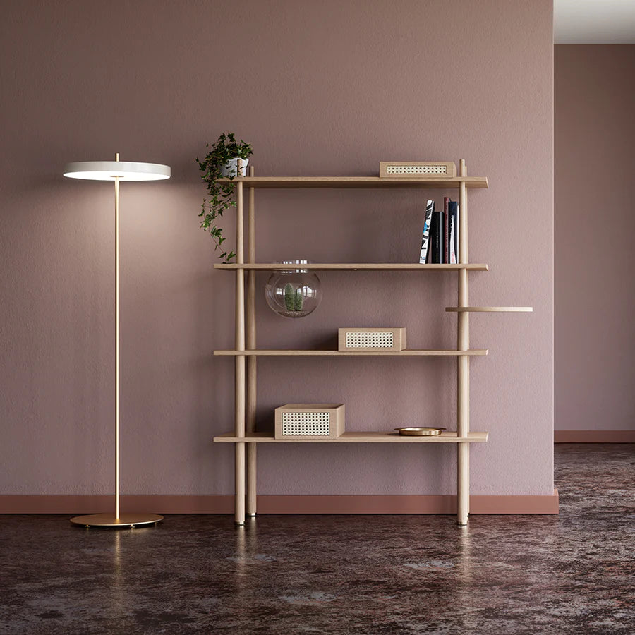 UMAGE Asteria Floor Ø43 Perlehvid - Gulvlampe