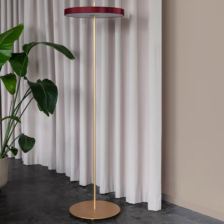 UMAGE Asteria Floor Ø43 Rubinrød - Gulvlampe