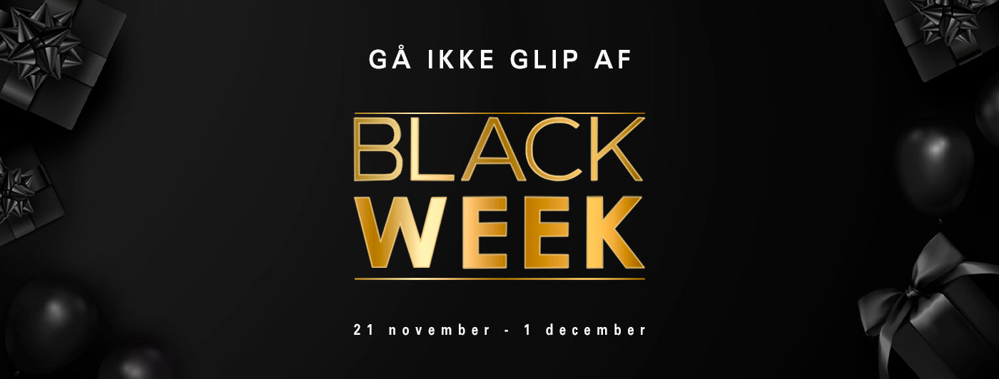 BLACK WEEK BANNER 2025 El-Salg Aalborg
