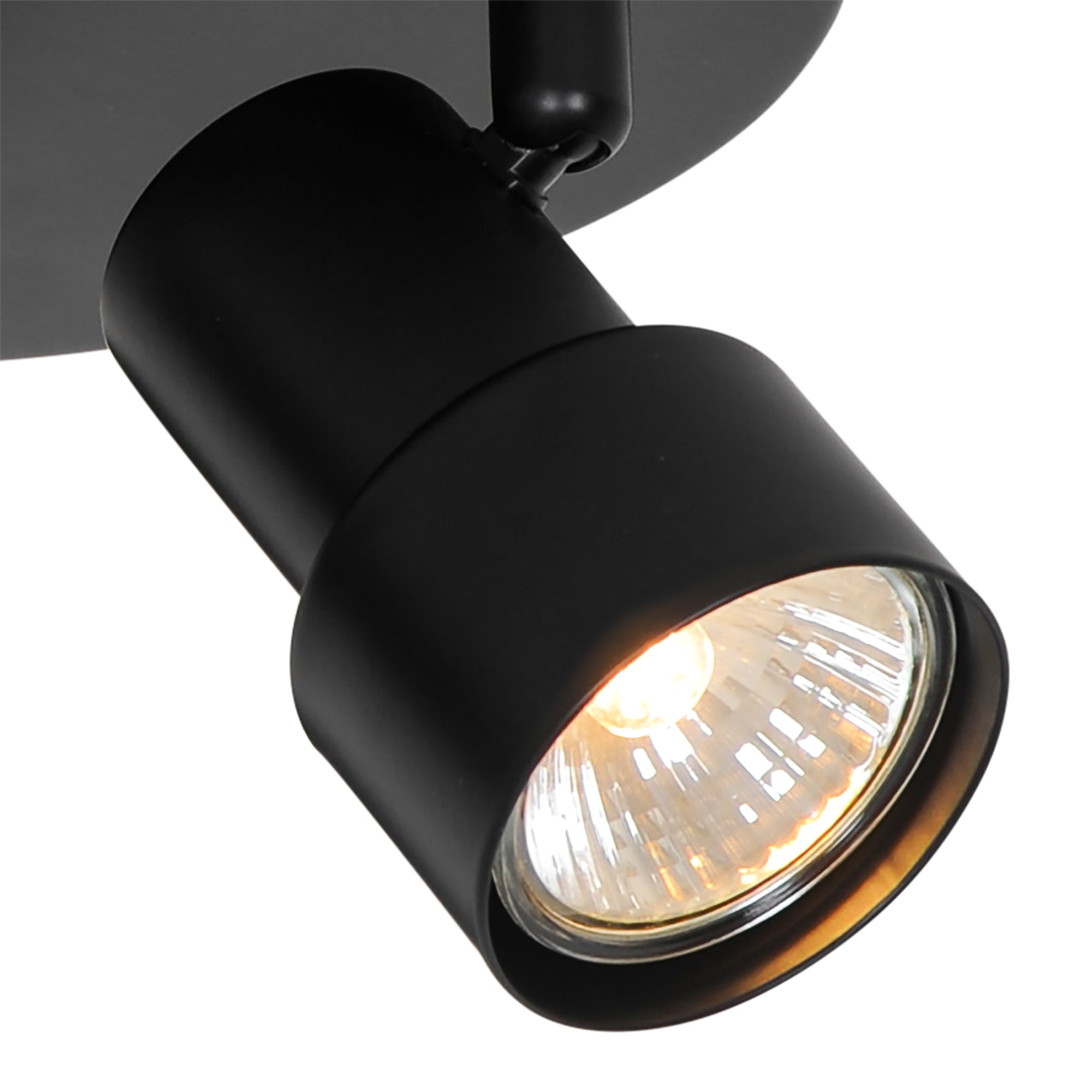 Helt tæt på Nordlux Boston 3-rondel Ceiling Light Black