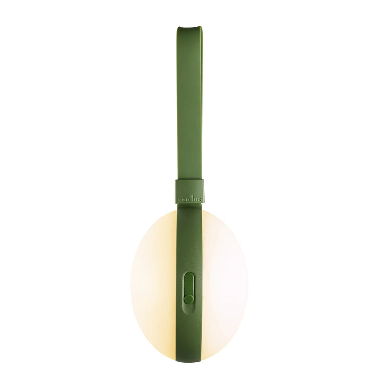 Bring To-Go 12 Batterilampe LED IP54, Hvid/grøn - Nordlux