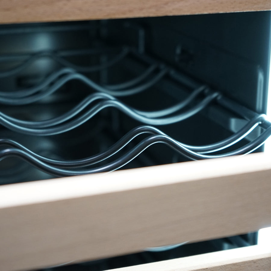 Caso 674 WineChef Duo 122 Black ribber