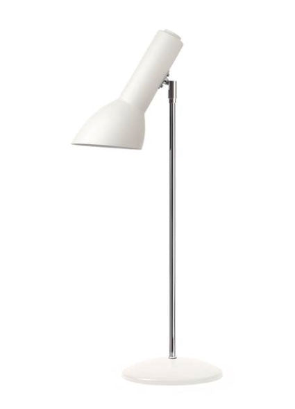 Oblique Blank Hvid/Krom - Bordlampe