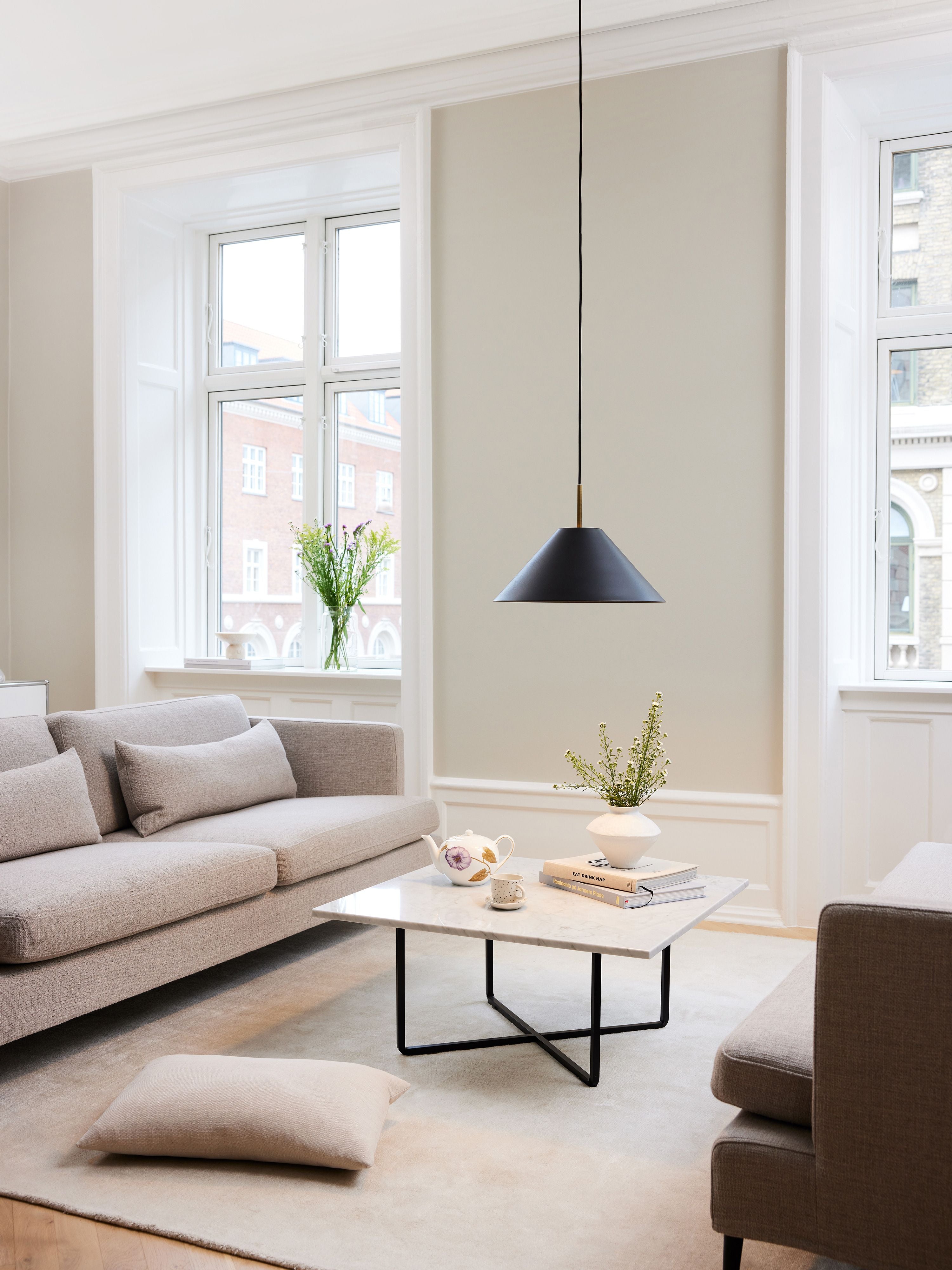 Hygge Pendel Ø40 Graphit Sort