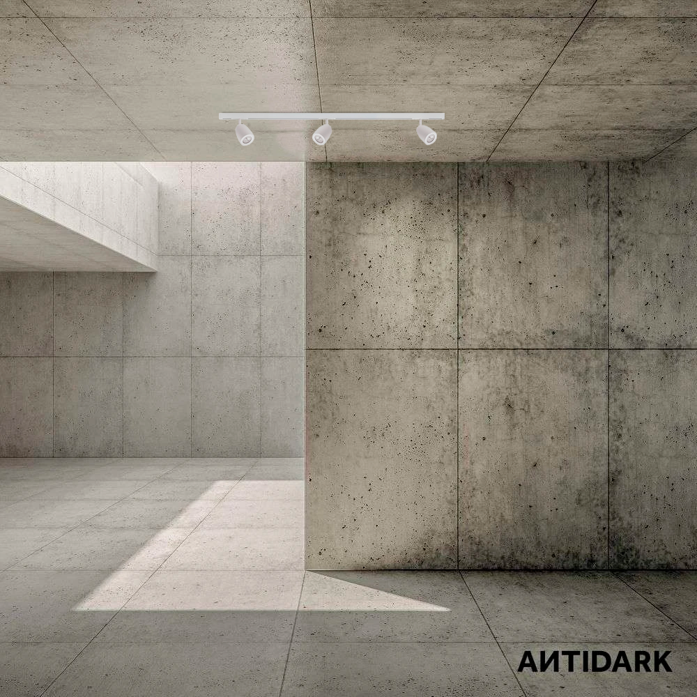 Hvid Bell Kit Spotlampe fra Antidarks Designline serie
