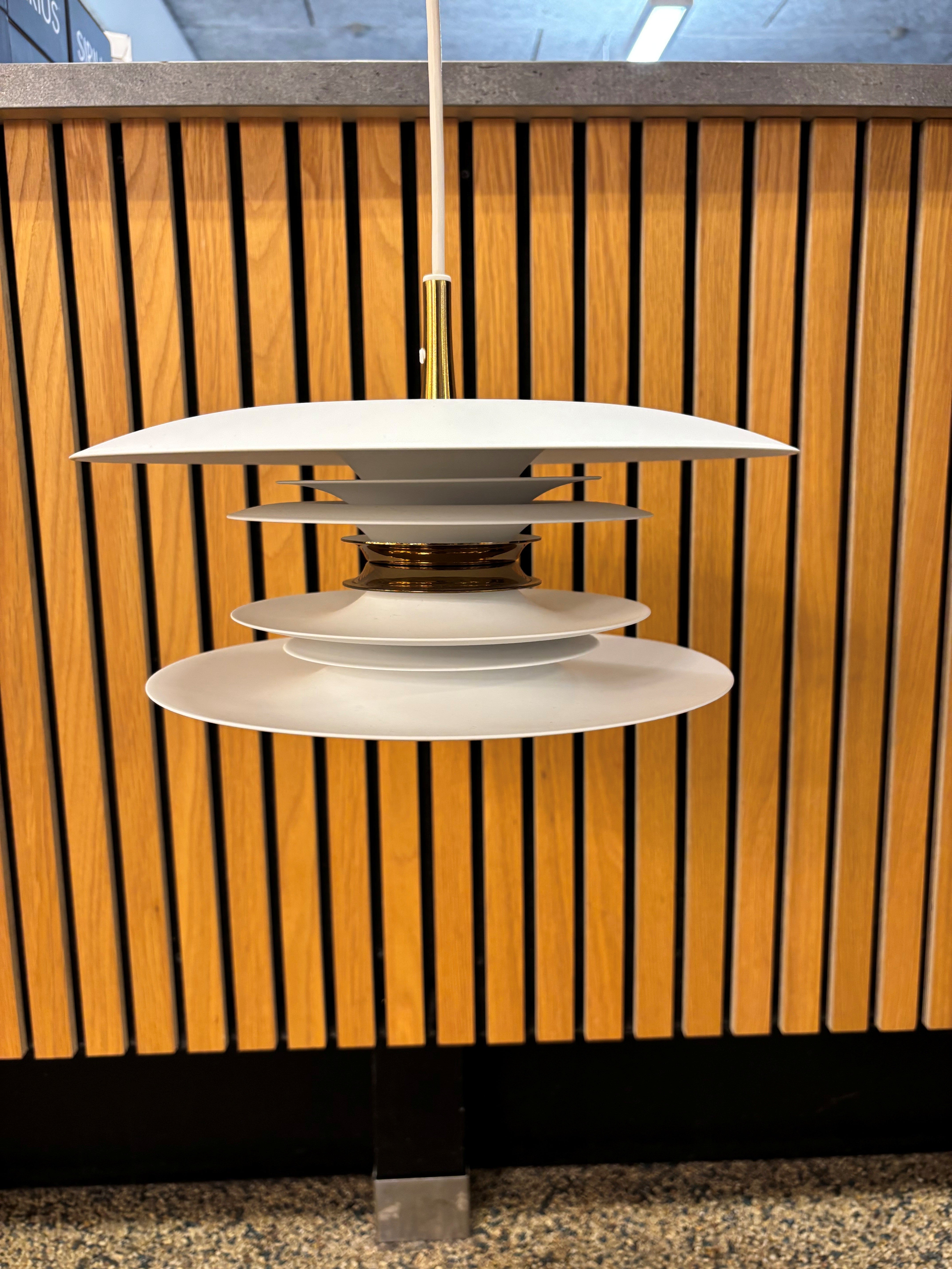 Diablo Pendel Ø30 Hvid/Messing G9 - DEMO