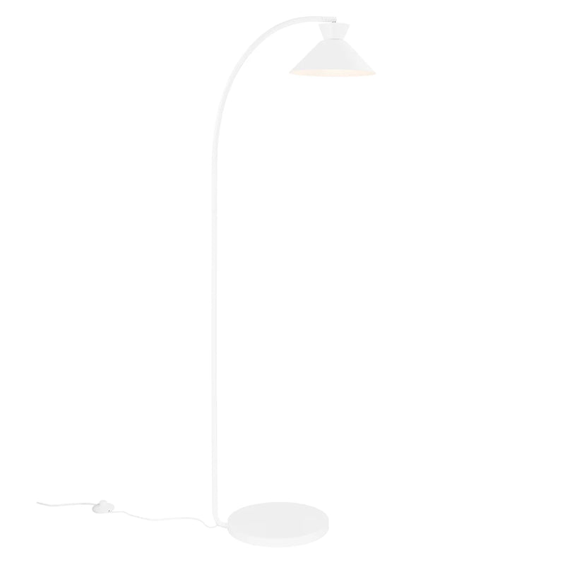 Dial Gulvlampe E27 IP20, Hvid - Nordlux