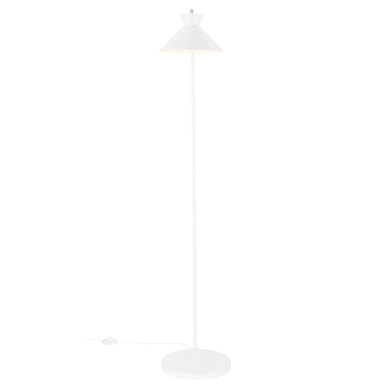 Dial Gulvlampe E27 IP20, Hvid - Nordlux