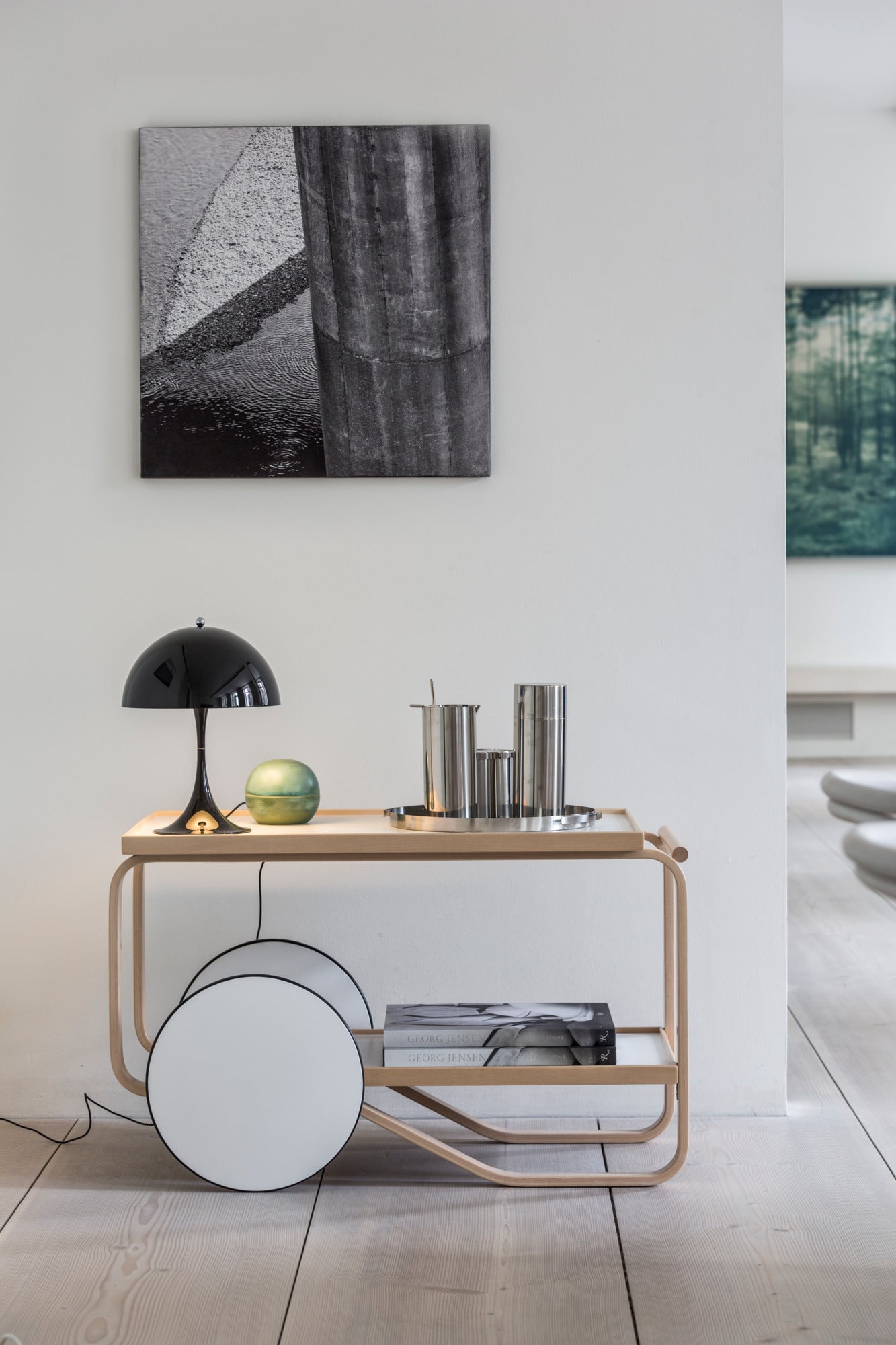 Panthella Bord 250 Sort