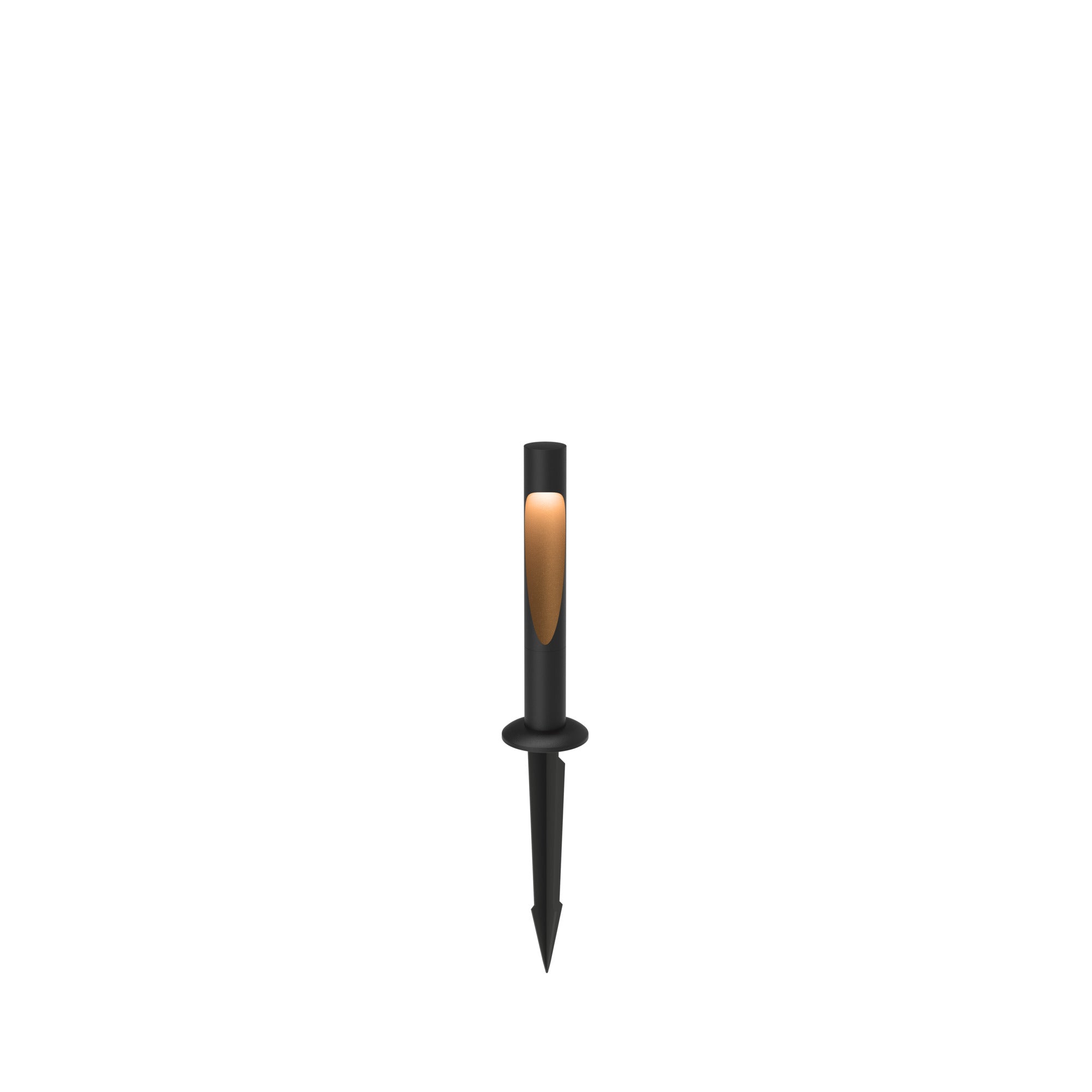 Flindt Garden Pullert Sort Lav M/Anker og U/Adapter LED 3000K