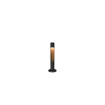 Flindt Garden Pullert Sort Lav M/Base og U/Adapter LED 3000K