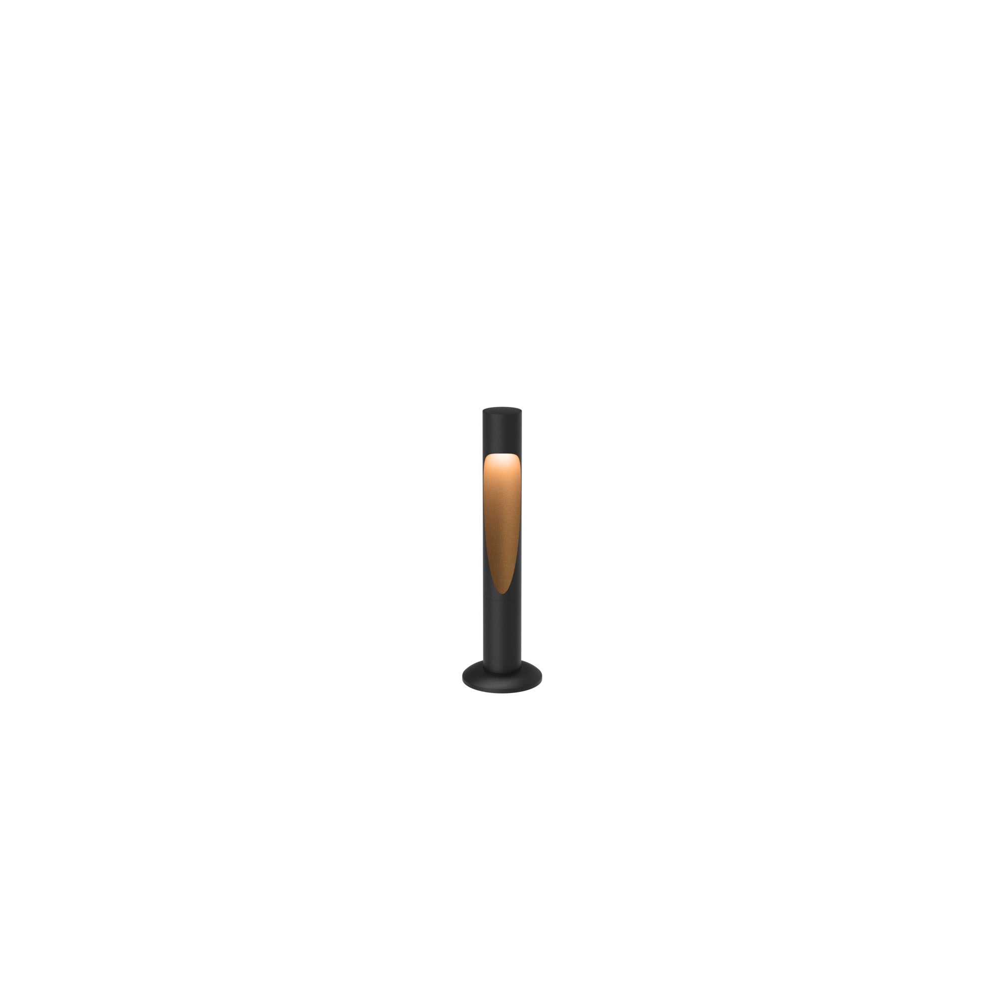 Flindt Garden Pullert Sort Lav M/Base og U/Adapter LED 2700K