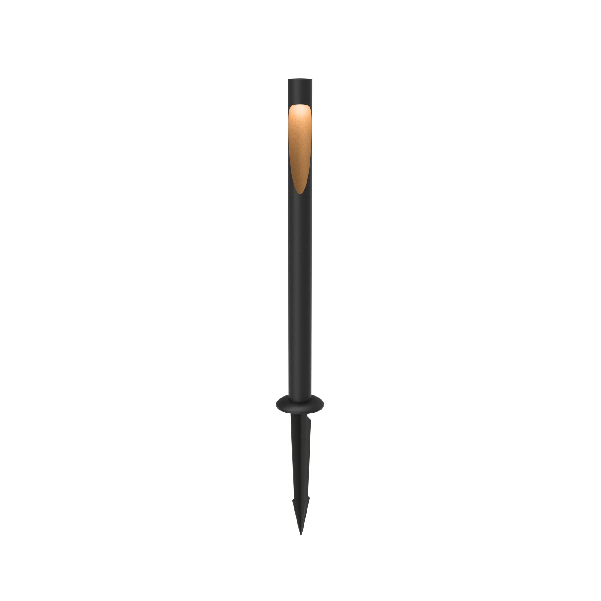 Flindt Garden Pullert Sort Høj M/Anker og U/Adapter LED 2700K