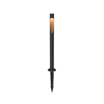 Flindt Garden Pullert Sort Høj M/Anker og U/Adapter LED 2700K