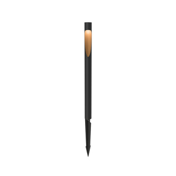 Flindt Garden Pullert Sort Høj M/Spyd og U/Adapter LED 2700K