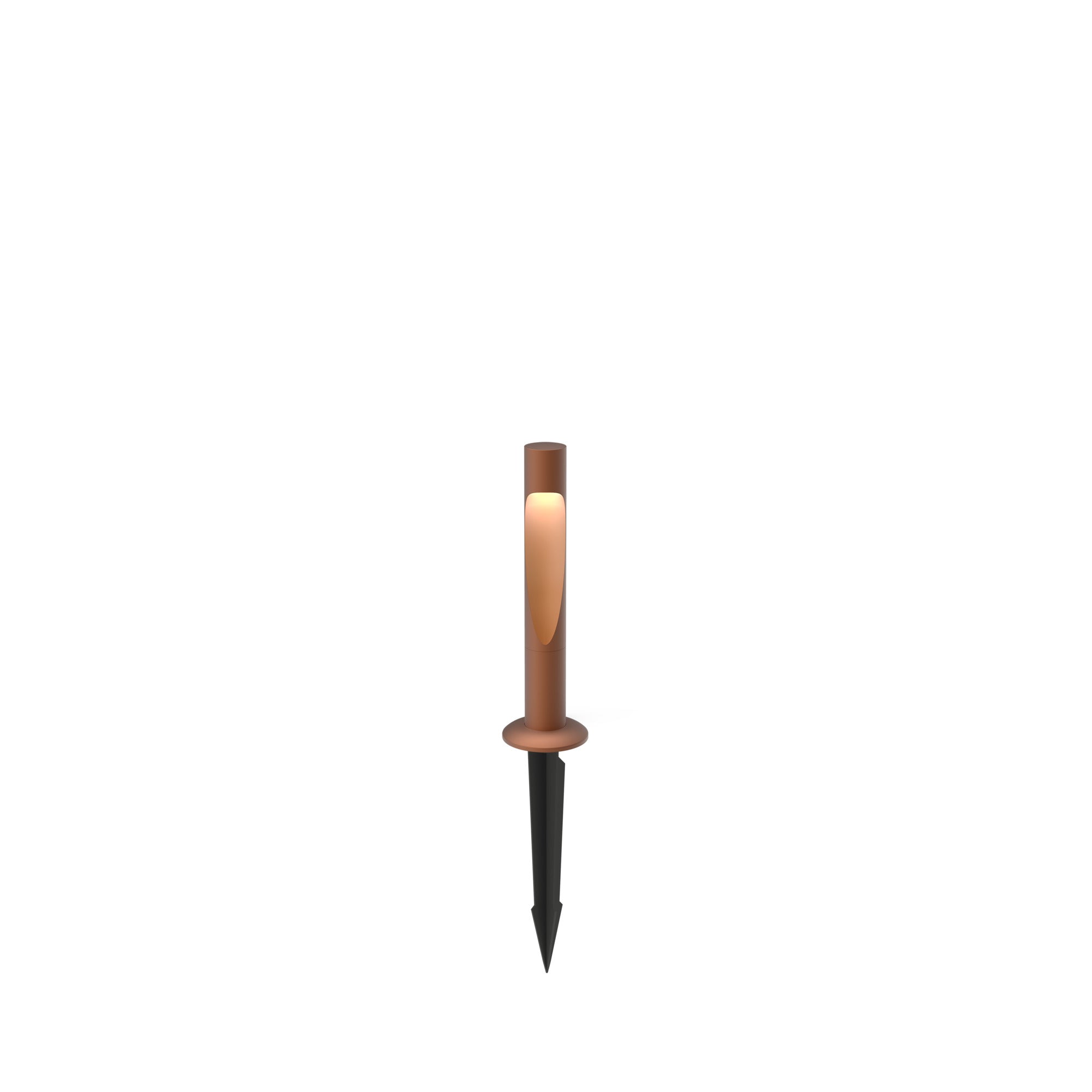 Smukke corten flindt garden lamper