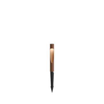 Flindt Garden Pullert Corten Lav M/Spyd og U/Adapter LED 2700K