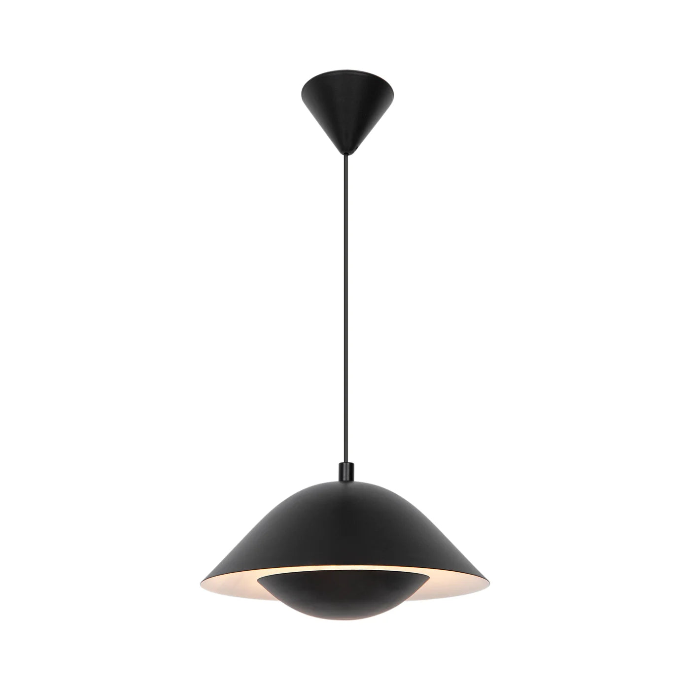 Freya 35 Pendel E27 IP20, Sort - Nordlux
