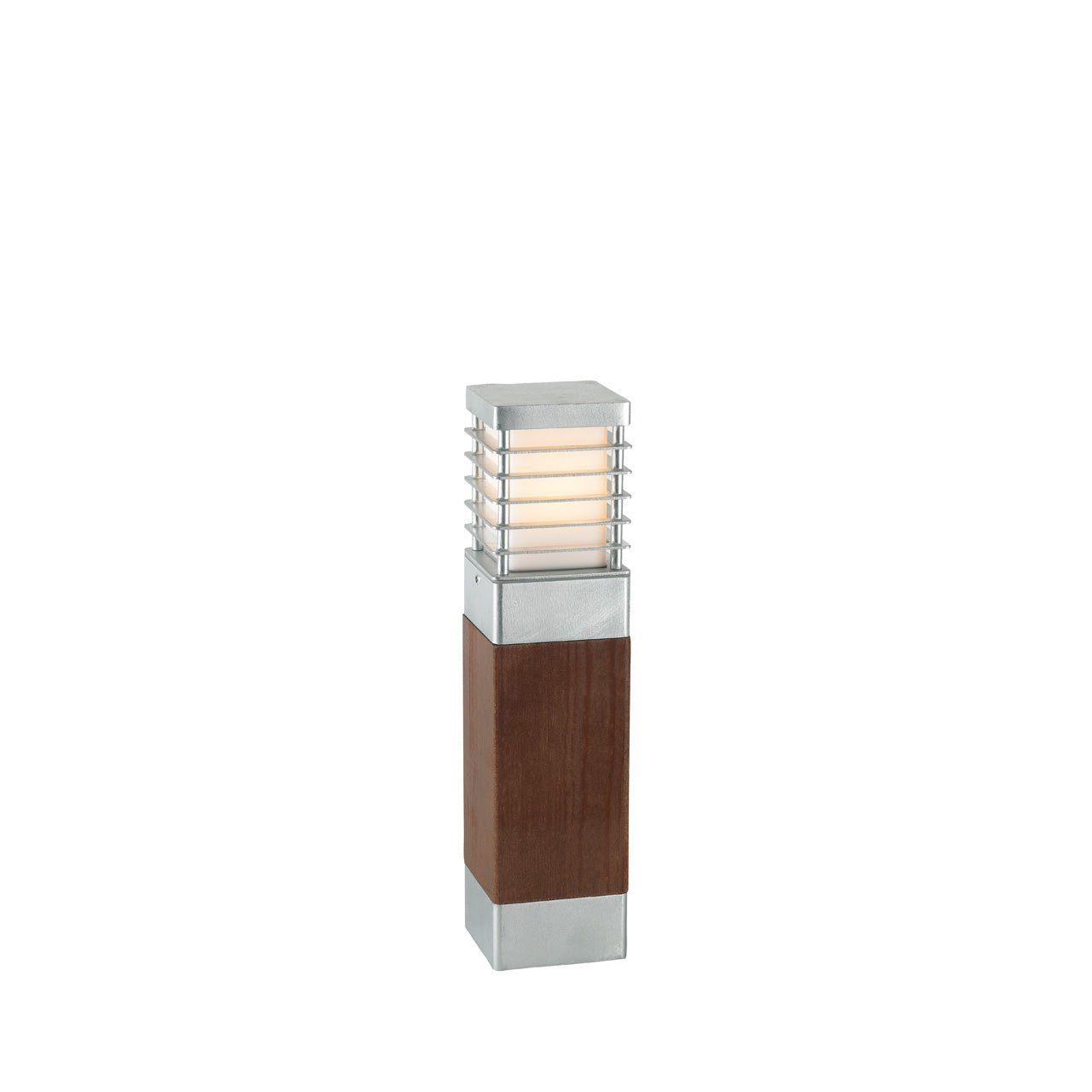 Norlys Halmstad galvaniseret stål mørk, E27 IP65 46W 49CM - Udendørslampe