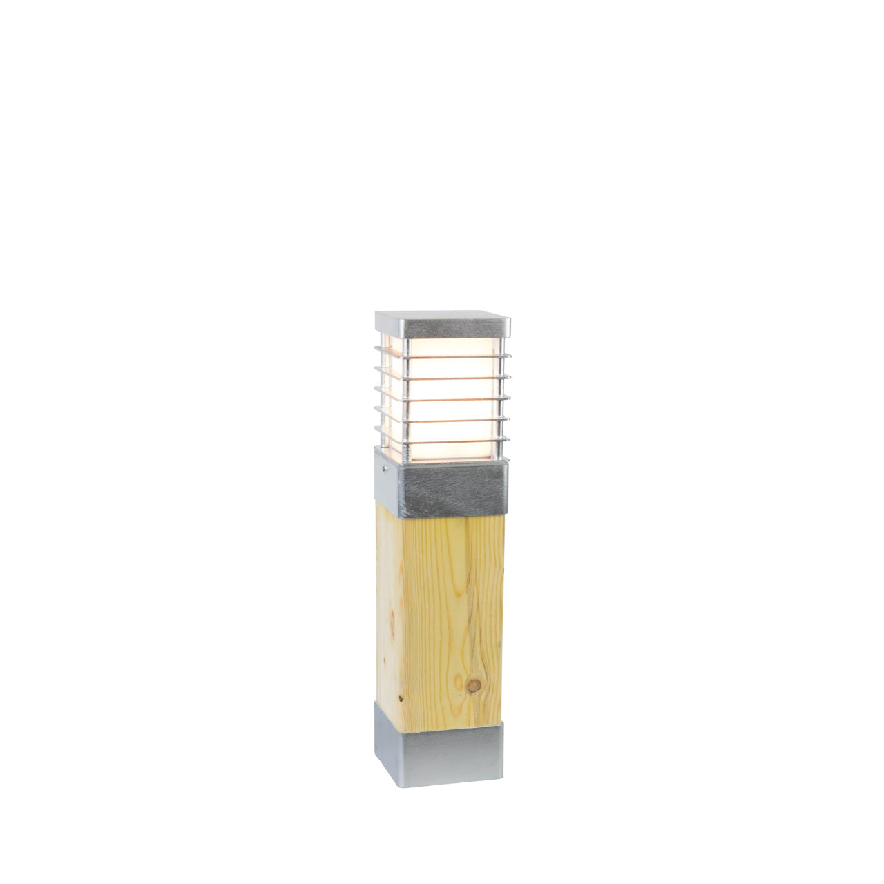Norlys Halmstad galvaniseret stål lys, E27 IP65 46W 49CM - Udendørslampe